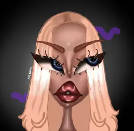 first posted drawing!! how did i do??💋 #fyp   #digitalart #barb #barbie #roblox #avatar #blondie #hi1tons 