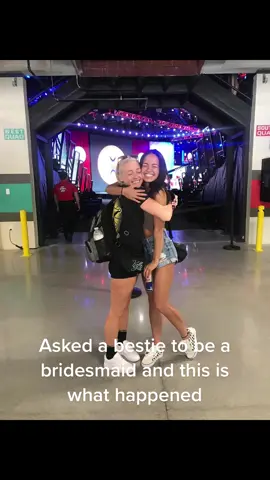 After she FaceTimed me crying, girl you were always gonna be my bridesmaid ♥️ #bridesmaid #bestie #fyp #surprise #wedding #utah #bloopers @katabela 