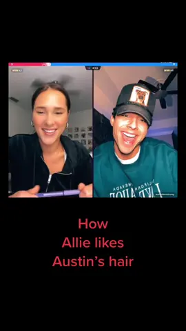 @Allie likes the prince looking guy, clean and put together! 🅰️🦋 #auslie #austinandallie #auslietok #hair #princelook #austinarmstrong #allieschnacky 