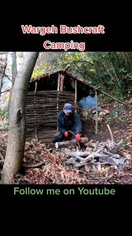 wilderness camping with my dog. #wargehbushcraft #camping #wild #bbq #campfire #campfirecooking #kamp #shelter #dog  #malinois #cooking #asmr #bushcraft 