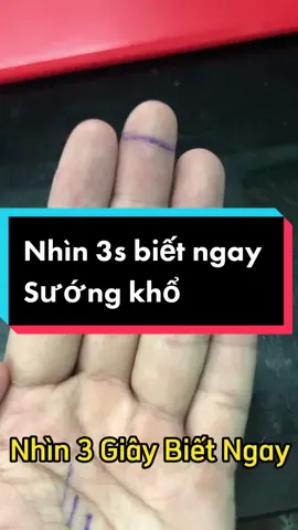 Nhìn 3 Giây Biết Ngay Sướng Khổ #xuhuong #xemchitay #tuvituongso 