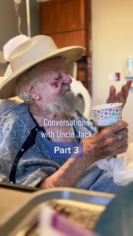 Part 3: Conversations with Jack🦉   #99yearsold #askunclejack #lifeafterdeath #paradise #santocristo   Uncle Jack GoFundMe #linkinbio 🙏🏼  