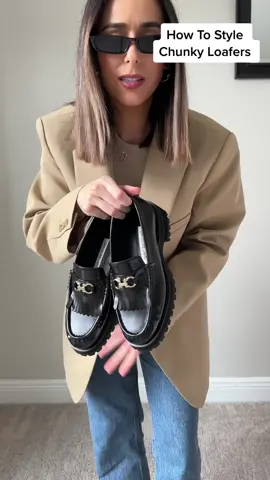 How To Style Chunky Loafers- my personal dos and donts- like this if you find these videos helpful! #chunkyloafers #loafersstyle #howtostyle #outfitstyling #chicstyle #neutraloutfit #foryou 