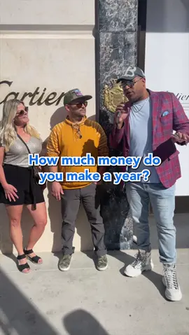 😱 Asking strangers how much money 💰 they make