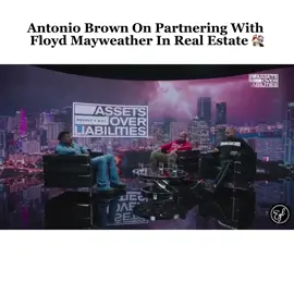 Legendary 🌟 Our show assets over liabilities feat. Antonio Brown premiers today at 5 pm est on Revolt TV’s YouTube Channel & App. #floydmayweather #ab #antoniobrown #realestate 