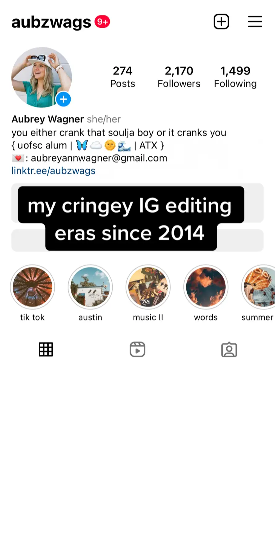 my cringy IG editing eras 😬😱 BIG yikes #aubzwags #era #eras #instagram #socialmedia 