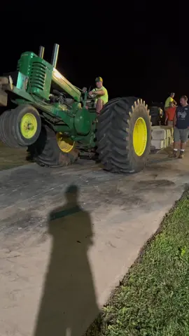 Replying to @owen_schuelke27 reason I haven’t posted this tractor in a while is because it tends to get a little wild on the track, too wild for TikTok that is. ⚠️Please note that we use wheelie bars and do this in a safe manner. You can see them hit the pavement at the end. #tractor #tractorpulling #cementpulling #pulling #wheelie #johndeere #antiquetractortok 