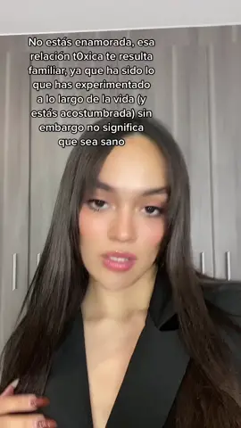 No te confundas lo familiar no necesariamente esta siempre asociado a algo bueno #selflove #confidence #selflovejourney #autoestima #empoderamiento #amorproprio #affirmations #badbishtips #limitessanos 