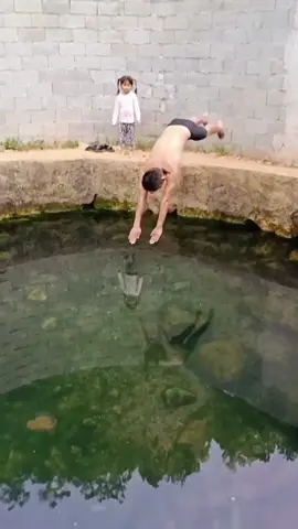 My first day in swimming class..
