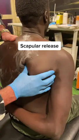 Scapular release #scapular #subscap #shoulderpain 