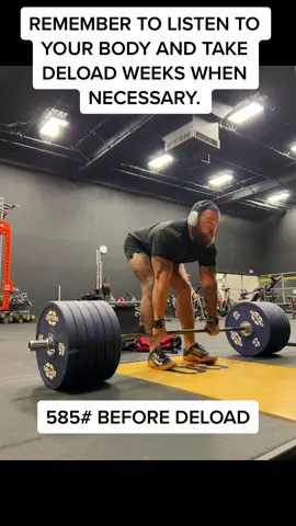 #deadlift #lifttok #fyp #deloadweek #GymTok 