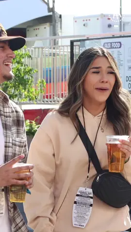 Hitting on guys w/ gfs at the fair🎡🤪Full video link in bio! #fyp #pranks #prank #jokes #joke #comedу #humor #flirting  #statefair #azfair #danijackel #dirtwithdani #dirtwdani