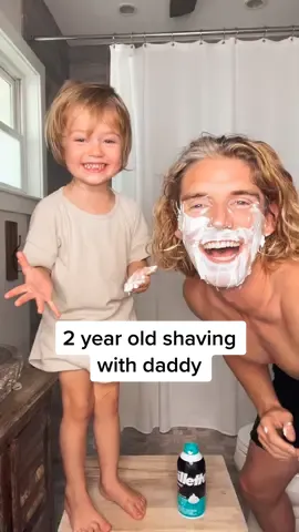 #ad #gilettepartner Who needs a self care spa day!? Hehe had so much fun recreating this cute photo that we took when Cru was just a tiny baby 🥺 swipe to see Josh & I are big fans of @Gillette  razors!! If you are a man looking to pamper yourself or if you want to pamper a man in your life- the GilletteLabs with Exfoliating Bar is an amazing gift option this holiday season!! I hear their latest innovation in shaving design and technology makes shaving as quick and easy as washing your face the razor is designed to combine shaving & gentle exfoliation. And their new look is super sweet. It makes our bathroom vanity look good 😍 the link is in my bio to check it out:) available at @target  #target #targetstyle #ExfoliatingRazor #EffortComesEasy #QuickAndEasy https://liketk.it/3WdZT