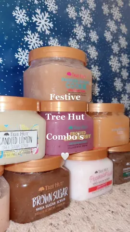 Tree Hut combo’s part 4! Which was your favorite? ❤️@treehutusa #treehut #bodycare #christmas2022 #showerthoughts #showertok #hygiene #fypシ #holidayvibes #happyholidays #holidaze #sugarscrub #combo #mixingscrubs #sugarcookies #pumpkinspice #trendingvideo #preppy #showerroutine #treehutsugarscrub #collectionobsession #collection #christmastiktok #SkinCare101 #skincare #fyp #nightroutine #morningroutine 