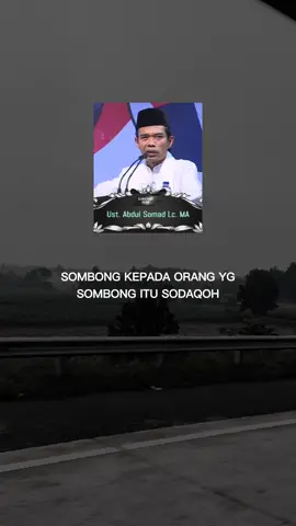 sombong kepada orang yang sombong itu SODAQOH? #ustazabdulsomad #hijrahku #muslim #kepulangan 