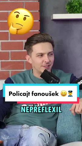 Menta “přepadl” policajt fanoušek 😀 celej #podcast už teď na youtube Hype-Cast 😊