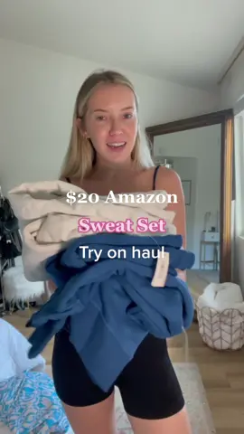 $20 amazon sweat sets. So good! 