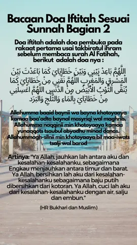 Bacaan Doa Iftitah Sesuai Sunnah Bagian 2 #islam  #shorts  #short  #doa