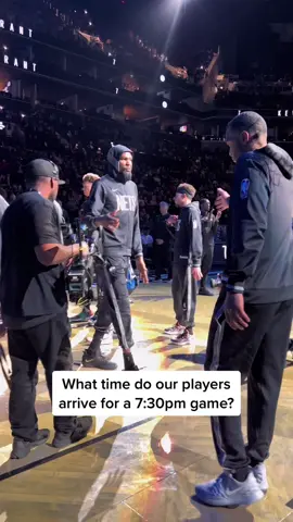 What time would you arrive on gameday ⬇️ #NBA #BrooklynNets #SportsTikTik#UnlimitedHPInk 