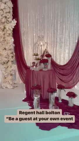 Regent hall #regenthall #fypシ #foryou #viralvideo #stage #decoration #decor #weddingdecor #weddingvibes #asinawedding #boltonweddingvenue #aswaiteringservice #aandseventsmanagement #weddinguk #nikahceremoney #halalfood@hanif1234 @regenthall7 