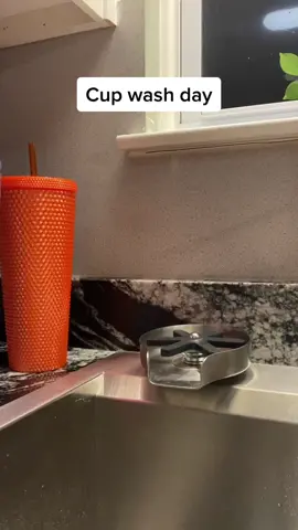 Loving my cup washer from Amazon #viral #starbucks #amazon #starbuckschallenge #fyp 