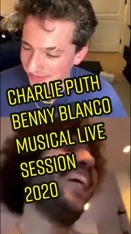 Y’all I wanted to post the song part here too, but I thought it’s better to post it separately  #charlieputh #bennyblanco #quarantine #live 