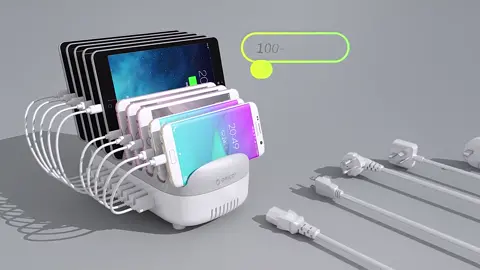 ORICO 10 Ports USB Charging Station Dock USB Charger 120W 5V https://alii.pub/6jhkiq #рекомендації #алиэкспресс #recommendations #aliexpress #top