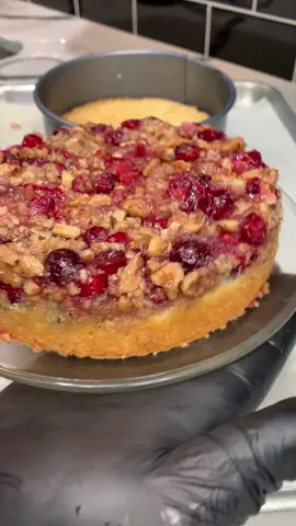 Cranberry-Walnut Cake #EasyRecipe #fyp #viral 