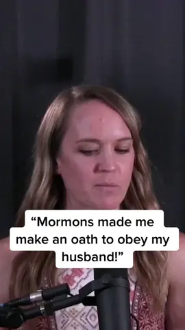 Mormons made me make an oath to obey my husband instead of God! #mormon #lds #temple #christian #cult #feminism 