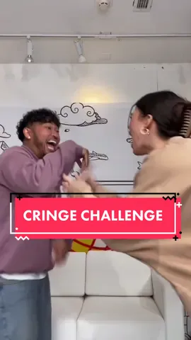 Except this time… we don’t stop the video 🤣👏 The cringe continues 😬 #cringechallenge 