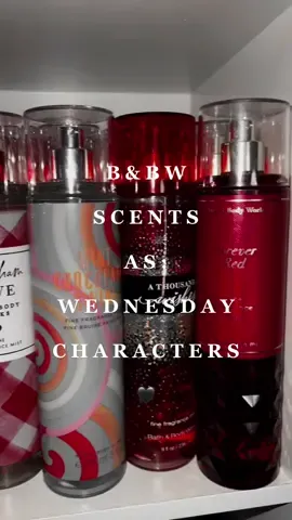 Have you watched Wednesday yet? 🖤 @Bath & Body Works #bathandbodyworks #perfume #perfumetiktok #perfumetok #wednesdayaddams #addamsfamily #bodycare #gomezaddams #morticiaaddams #fyp #preppyaesthetic #trendingvideo #foryoupage 