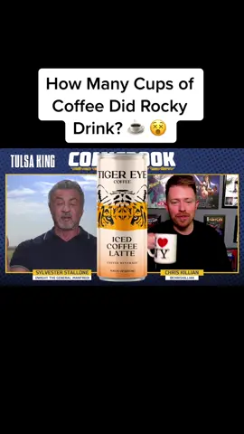 That’s a lot of coffee. #TulsaKing #Rocky #RockyBalboa #sylvesterstallone #slystallone #coffee #coffeeaddict #coffeetiktok 