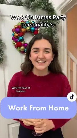 Go on send this to the person that always works from home 🏡🤪 #christmascountdown #workfromhome #worklife 