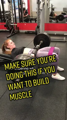Make sure those last reps are actually hard! Film your sets, make sure you’re pushing as hard as you can but that weight is moving much slower than at the start of your set #glutegrowth #fyp #foryou #gymprogress #fitnessmotivation #buildmuscle #muscle 