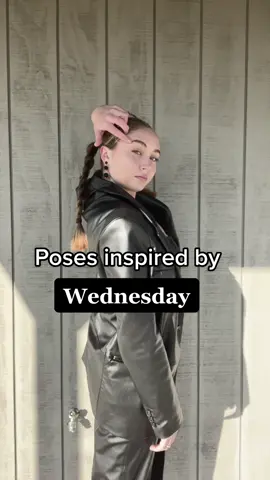 Have you eatched Wednesday yet? | Poses inspired by Wednesday #poseideas #posechallenge #posingideas #wednesdayaddams 