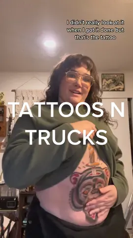 Replying to @transistorsgonewild tummy tattoos are tuff tattoos. Get tattooed by @sergeytattooer #americantraditional #beartattoo #stomachtattoo fake body !!