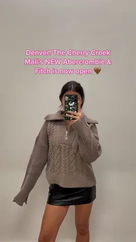 & if you know me you know I’ve been wearing @abercrombie since 6th grade!! 🤎  #Denver #DenverCo#DenverColorado #Colorado #DenverFood #DenverFoodie #DenverFoodies #DenverFoodScene #ThingsToDoDenver #denverthingstodo #denvernightlife #denverhiddengems #denveractivities #DenverCoffeeShop #DenverAirport #cherrycreek #cherrycreekmall #abercrombie #abercrombiejeans #abercrombieandfitch 