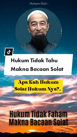Jom Cuba Fahami Bacaan Solat Kita😊 Ubah Jadi Baik Inshaallah #ustazazharidrus #uai #ustazazharidrusofficial #ceramah #fyp 