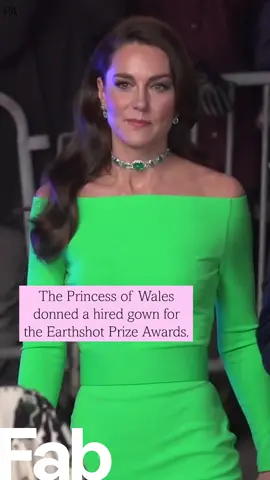Princess Kate wows in rented dress & Diana’s emerald necklace at Earthshot gala in Boston #katemiddleton #katemiddletonstyle #royalfamily #diana