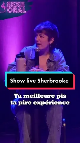 Extrait du show live à Sherbrooke 🔥@Lysandre Nadeau @marychevre #juliemunger #sexeoralpodcast #podcastquebec #fyp #qc #podcast 