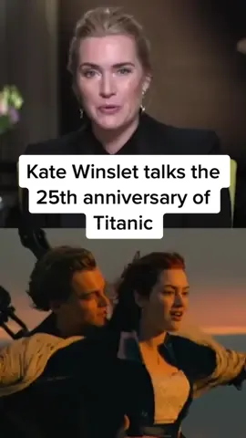 “It’s amazing and incredible to have been part of something that, you know is so steeped in nostalgia for people.” Kate Winslet talks watching back #Titanic as the 25th anniversary approaches. #KateWinslet #TitanicMovie #Anniversary #Nostalgia 