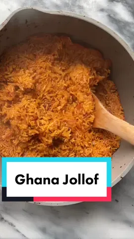 Ghana Jollof 🔥🇬🇭 #jollof #ghana #ghanarecipe #jolllofrecipe #foodnetworkca 