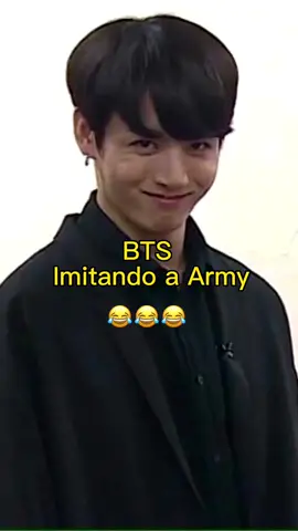 BTS imitando a Army 😂#BTS #bts_official_bighit #btsarmy 
