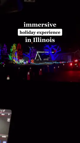 Holiday activity in Illinois! The Magical Christmas drive-thru at @santasvillageil features a holiday drive-thru, a tube slide, photo ops, available food and drinks, and more! This would make a great night out with friends or family outside of Chicago.  📍601 Dundee Avenue, East Dundee, Illinois 60118  #thingstodoinillinois #illinoistiktok #kidfriendlychicago #chicagolandarea #chicagolandthingstodo #dundeeillinois #christmasinillinois 