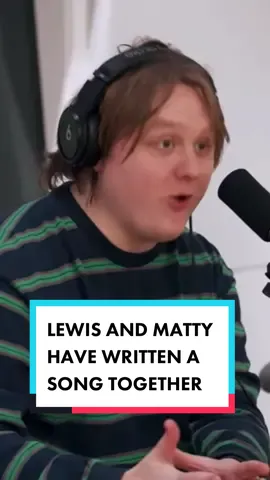 It exists. The magic collaboration between Lewis Capaldi and Matthew Healy #lewiscapaldi #the1975 #collab #music #fyp 