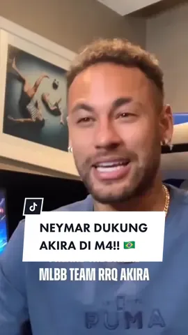 Dukungan langsung dari Neymar buat Akira di M4 😎🔥| #TeamRRQ #VivaRRQ #RRQAkira #MLBBM4 #DareToBeGreat #Neymar #Brasil #PialaDunia2022 #MobileLegends #mobilelegendsindonesia #mlbbindonesia #mlbb #mlbbesports #esports #serunyabola #neymarjr 