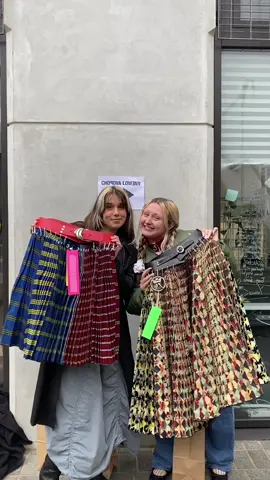Cute customers from our sample sale 💝 Thank you to everyone that came! 💝  #chopovalowena 