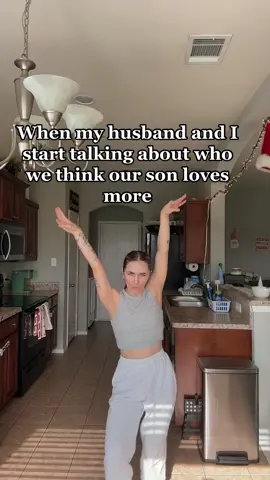 LOL JK HE LOVES US EQUALLY 😉 #MomsofTikTok #momsbelike #husbandandwife #sahm #momlife 