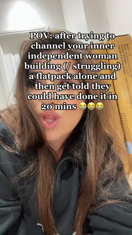 Why are they like this pls? I’m just trying to build my boujie on a budget Billy Bookcase pls😂😭 #DIY #diyproject #hometok #moneytok #bargain #onlineshopping #shoppinghaul #flatpack #flatpackbuild #tipsandtricks #independentwoman 