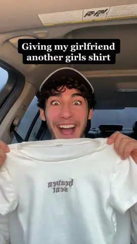Giving my girlfriend another girls shirt #fyp #foryou #couple #toxicrelationship 